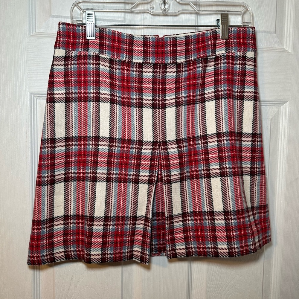 J. Crew Pleated Mini Skirt